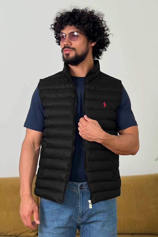 Мужской жилет чёрного цвета Polo Ralph Lauren