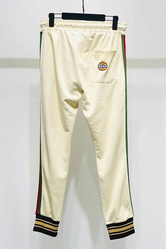 Мужские штаны Gucci Technical Jersey - Beige