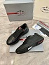 Кожаные кроссовки Prada America's Cup - Black