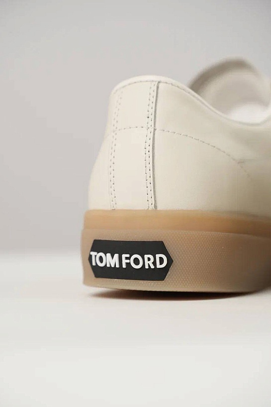 Кожаные кроссовки Tom Ford Cambridge - White