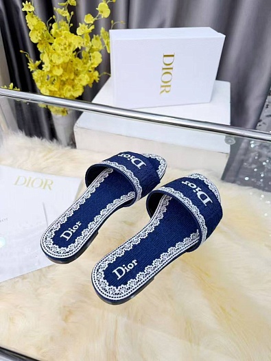 Женские шлёпанцы Dior Dway   