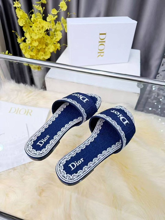 Женские шлёпанцы Dior Dway