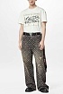 Футболка белого цвета Louis Vuitton Signature logo-print