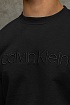 Свитшот чёрного цвета Calvin Klein embroidered-logo