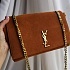 Женская замшевая сумка Yves Saint Laurent 32x19 см