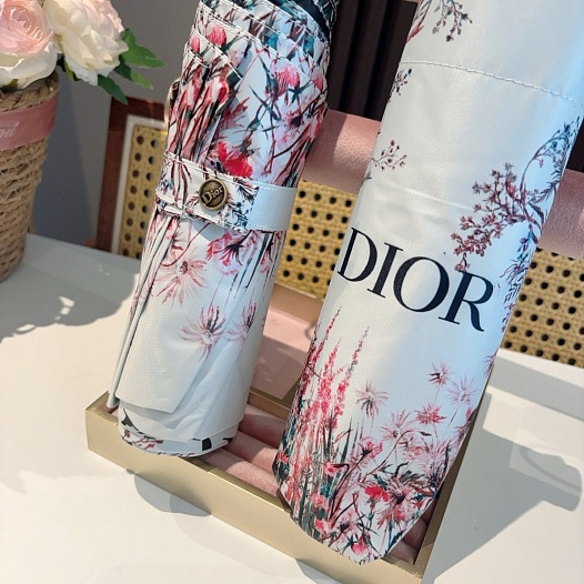 Складной зонт Dior Floral premium   