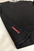 Чёрная мужская футболка Prada embossed logo