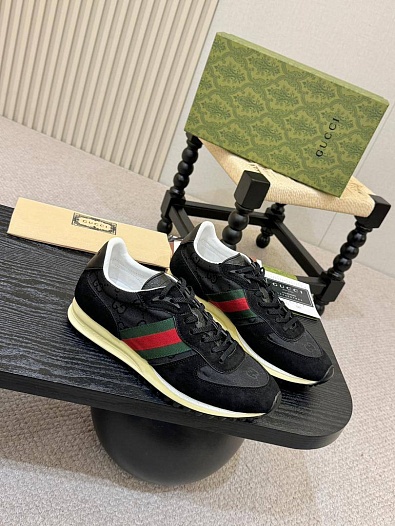 Мужские кроссовки Gucci Re-Motion - Black   