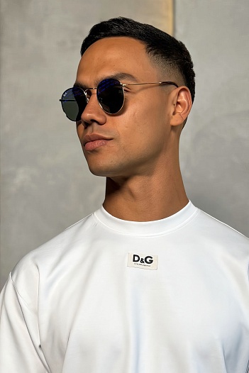 Солнцезащитные очки Ray-Ban Round Metal - Green   