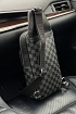 Кожаная сумка Louis Vuitton Avenue Sling Damier Graphite 30x18 см