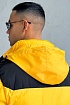 Утеплённая куртка Moncler Peuplier logo-patch - Yellow / Black