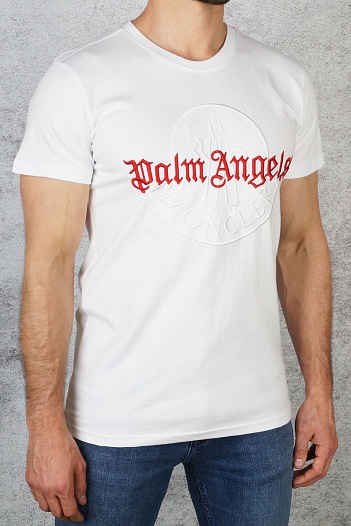 Мужская футболка Palm Angels - White   