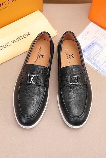 Мужские кожаные лоферы Louis Vuitton Estate   