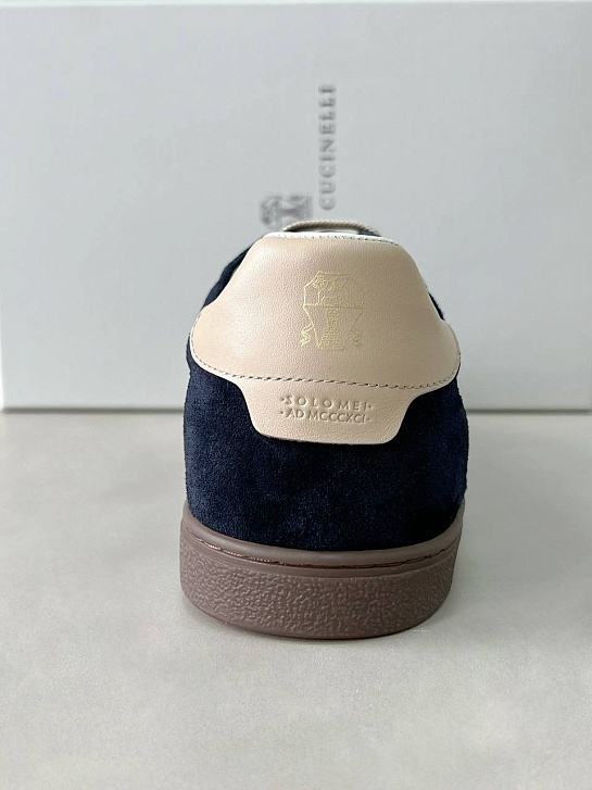 Мужские замшевые кроссовки Brunello Cucinelli Premium