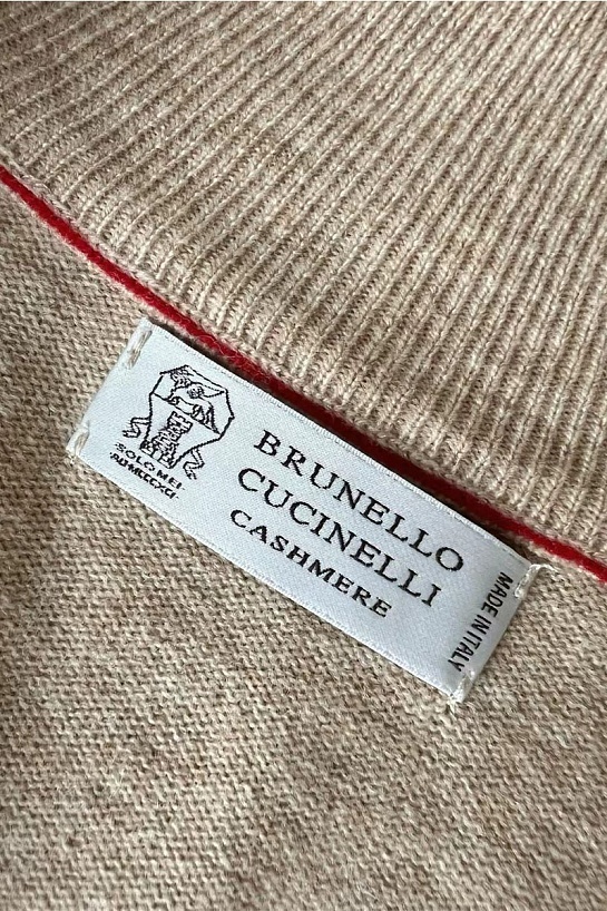 Кашемировый свитер Brunello Cucinelli Premium - Light Tan