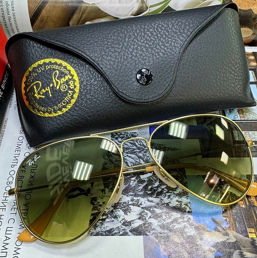 Солнцезащитные очки Ray-Ban Aviator Large Metal   