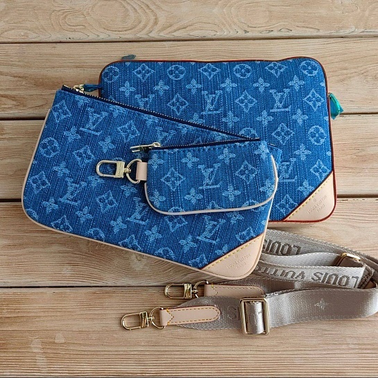 Женская сумка Louis Vuitton Trio Messenger 25x18 см
