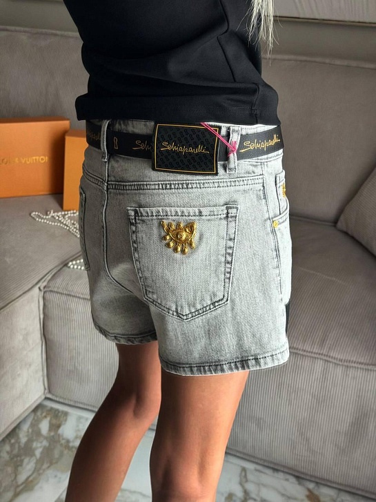 Женские джинсовые шорты Schiaparelli premium