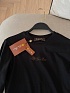 Женский базовый лонгслив Loro Piana Premium - Black