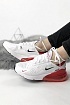 Кроссовки Nike Air Max 270 - White / Red