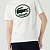 Белая футболка Lacoste logo-print