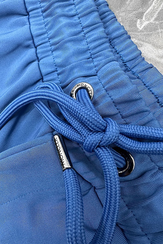 Мужские штаны Moncler синего цвета