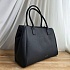 Кожаная сумка Tote 37x29 см - Black