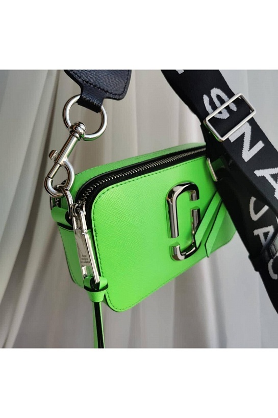 Кожаная сумка Marc Jacobs 25x16 см - Green