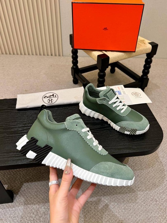 Мужские кроссовки Hermes Bouncing - Green