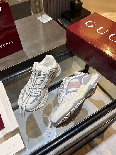 Женские кроссовки Gucci GG 2.0 Premium - White   