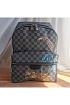 Кожаный рюкзак Louis Vuitton Discovery Damier Graphite 37x40x20 см