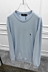 Мужской джемпер Polo Ralph Lauren pony-embroidered - Blue