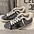 Женские комбинированные кроссовки с мехом Golden Goose Ball Star premium