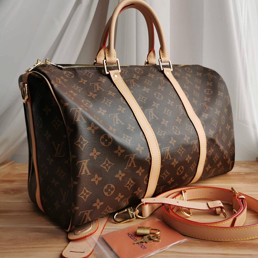 Дорожная сумка Louis Vuitton Keepall Monogram 45x27 см   