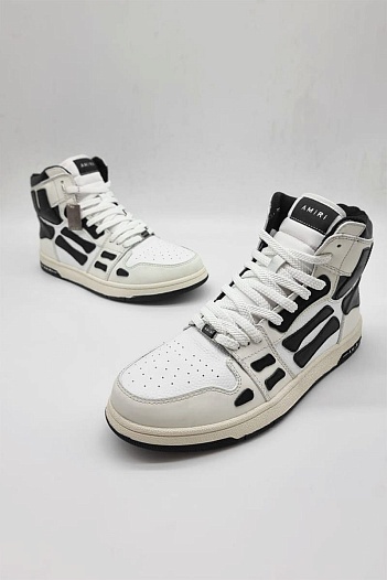 Кожаные кроссовки Amiri Skel high-top   
