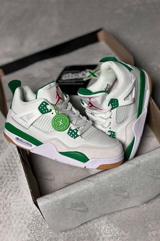 Кроссовки Nike Air Jordan 4 SB "Pine Green"