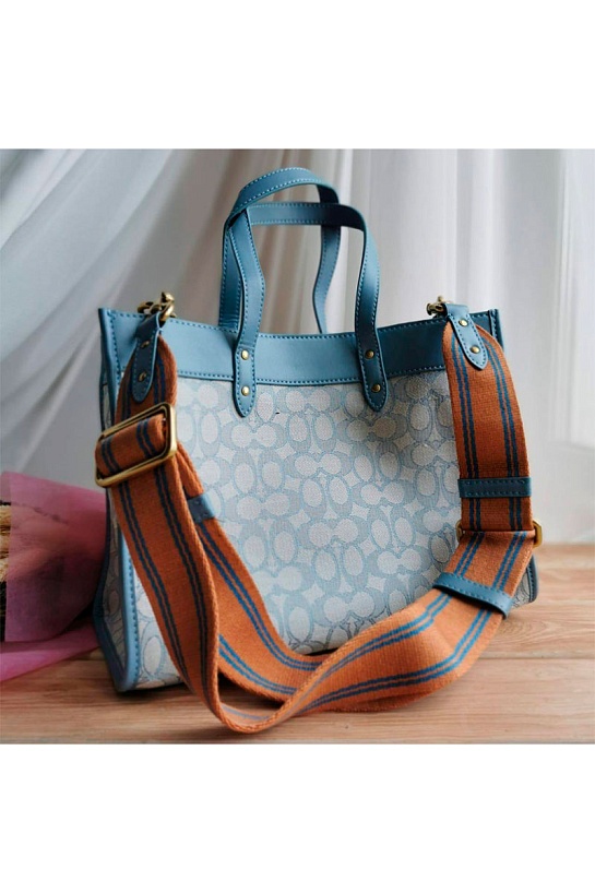 Женская сумка Coach Field Tote 30x22 см (3 расцветки)