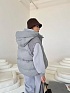 Женский костюм тройка на флисе Max Mara Premium - Light Grey
