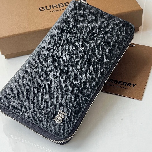 Кожаное портмоне Burberry Premium 19x10x2 см   