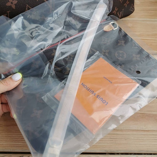 Женская кожаная сумка Louis Vuitton Neverfull MM Monogram 33x30 см