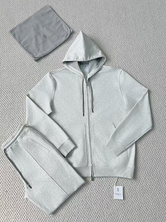 Спортивный костюм Brunello Cucinelli Premium - Light Grey