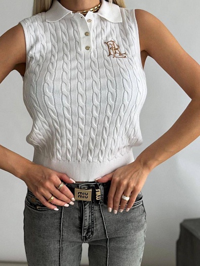 Женское поло без рукавов Роlо Ralрh Lаurеn premium   