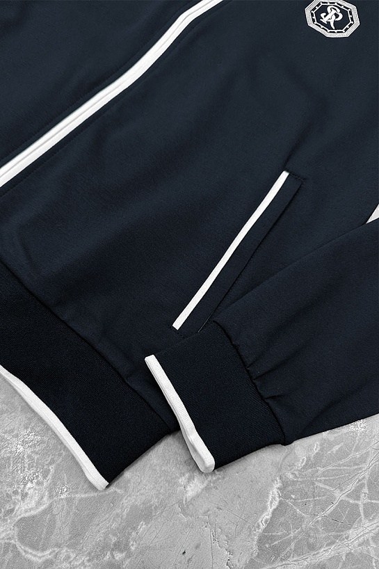 Мужская тёмно-синяя кофта Stefano Ricci