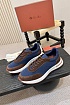 Мужские кроссовки Loro Piana Week End Walk - Blue / Brown
