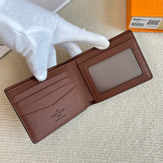 Кожаный кошелёк Louis Vuitton Marco Premium 11x8.5x1 см