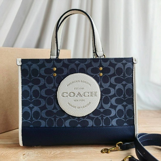 Женская сумка Coach Dempsey Carryall 30x22 см (4 расцветки)