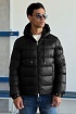 Мужской чёрный пуховик Moncler Pavin