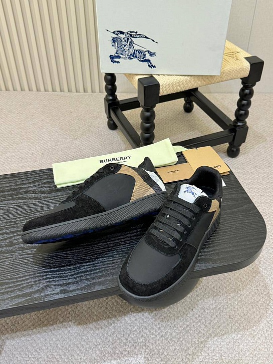 Мужские кроссовки Burberry Terrace - Black