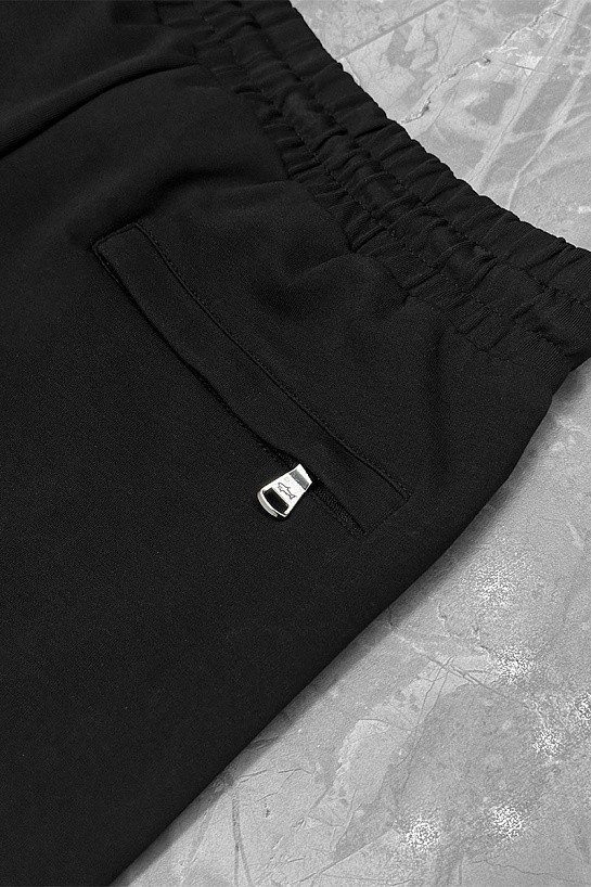 Чёрные спортивные штаны Paul & Shark logo-patch