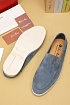 Мужские замшевые лоферы Loro Piana Summer Walk